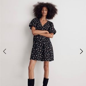 Madewell Sophia Mini Dress in Woodland Floral